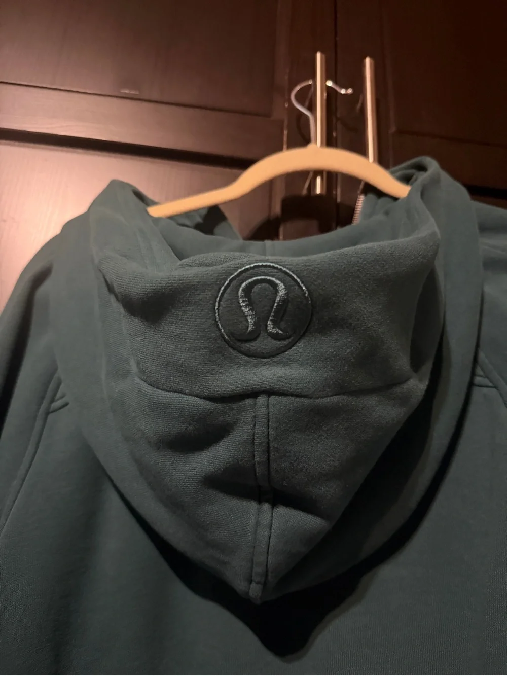 Women's LULULEMON SCUBA Teal Half-Zip Hoodie Sweater